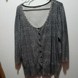 Maurices chevron cardigan